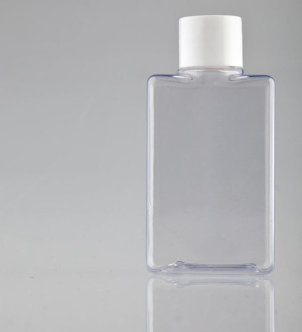 Hospitality 50ml rectangula PVC bottle 18/415